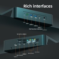 Mini PC AMD Ryzen 7 7640HS de 8 Núcleos y 16 Subprocesos, DDR5, SSD, Nueva Computadora para Negocios, Oficina, Hogar y Juegos con Windows y Radeon 780M