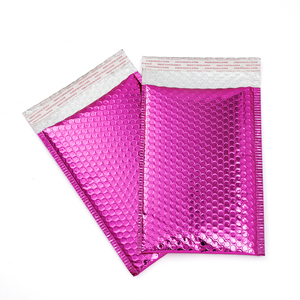 Guandu hậu cần thân thiện với môi Poly <span class=keywords><strong>Bubble</strong></span> bưu phẩm bề mặt bóng độn tùy chỉnh Hot Red hồng bao bì carton với logo của khách hàng - Product Image 4