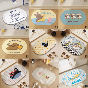 Tappeto da <span class=keywords><strong>Camera</strong></span> da Letto <span class=keywords><strong>per</strong></span> Ragazze, Antiscivolo, Impermeabile, Ecologico, in Poliestere Morbido con Design Floreale <span class=keywords><strong>per</strong></span> <span class=keywords><strong>Camera</strong></span> da Letto e Soggiorno - Product Image 4