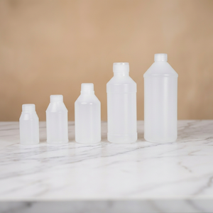 Heavy Duty Narrow Mouth Plastic <b>Bottles</b> with Tight Seal Screw Cap for Laboratory Chemical Pharmaceutical Packaging and Industria - Product Image 1