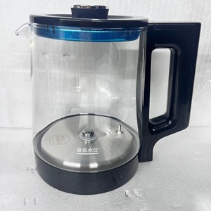 KSD-888-2 Bottom Fill Water <b>Kettle</b> Glass With Stainless Steel Cover Modern Design Lightweight 17cm - Product Image 2
