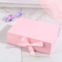 Caja de Regalo Ecológica Personalizada, Caja de Lujo con Tapa, Embalaje de Papel Plegable, Cartón, Caja de Regalo con Cierre Magnético Personalizado