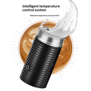 Mousseur à <span class=keywords><strong>lait</strong></span> électrique portable professionnel automatique en acier inoxydable pour café et <span class=keywords><strong>lait</strong></span>, machine à <span class=keywords><strong>mousse</strong></span> froide domestique M007 - Product Image 5