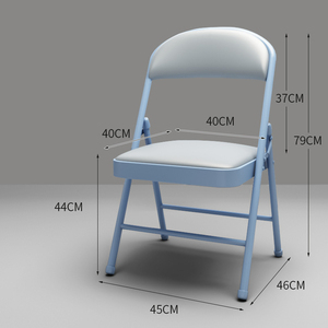 Promoción, Venta Especial, Muebles de Oficina para Reuniones al Aire Libre, Silla Plegable de PVC Económica para Eventos y Hoteles - Product Image 6