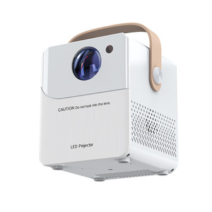 Portable <b>Led</b> <b>Projector</b> 600 Lumens 720P With Handle Built-In Battery Home Theater Wifi Android System - Product Image 2