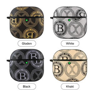 Funda de auriculares de TPU envuelta en cuero resistente a los arañazos Brandy de aspecto clásico para <span class=keywords><strong>AirPods</strong></span> <span class=keywords><strong>3</strong></span> 4 Full Wrap 1:1 para <span class=keywords><strong>airpods</strong></span> <span class=keywords><strong>Max</strong></span> 21 Casque - Product Image 2