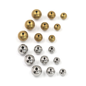 Cuentas Espaciadoras Huecas de Metal de Acero Inoxidable para Fabricación de Joyería y Collares Componentes de Alta Calidad Fornituras de Acero Inoxidable - Product Image 5