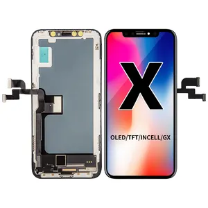 Điện thoại di động màn hình LCD cho Apple iPhone 6 7 8 x XS XR 11 12 13 Pro Max pantalla gốc GX OLED hiển thị màn hình LCD cho Iphone x