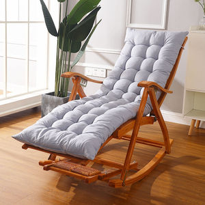 Cojín de asiento y respaldo grueso integrado para silla de oficina, cojín para sentarse durante mucho tiempo, para estudiantes, para todas las estaciones, color sólido - Product Image 2