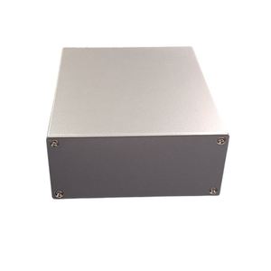 ZhengSheng ZS-8236 - Elegante Caja de Aluminio para Amplificador de Audio, Color Plateado y Negro, 104*47*120, Carcasa de Aleación de Aluminio, Caja de Salida DAC - Product Image 3