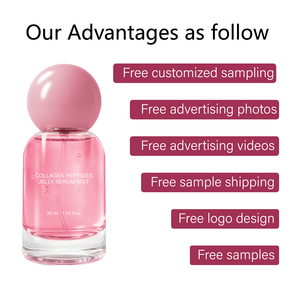 Vente en gros, fabrication sur mesure, sérum en gelée de peptides de collagène, brume hydratante imperméable, marque privée, hydratation intense avec spray de peptides de collagène - Product Image 5
