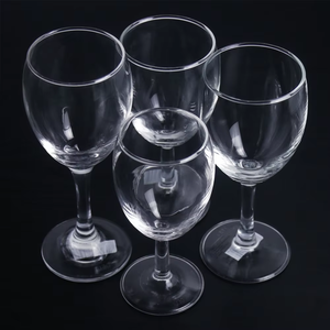 แก้วไวน์แบบใสลายนูนสไตล์ยุโรปโบราณสำหรับงานปาร์ตี้ที่บ้าน - Product Image 3