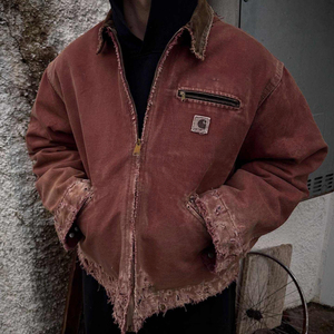 <span class=keywords><strong>Abbigliamento</strong></span> di marca dal Bomber in Denim <span class=keywords><strong>Vintage</strong></span> da <span class=keywords><strong>uomo</strong></span> personalizzato all'ingrosso 100% cotone OEM servizio di acquisto all'ingrosso stampa di carattere - Product Image 5