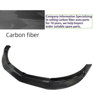 For CLA-Class W117 C117 Style Real Carbon Fiber Front Lip 2013-2020 - Product Image 5