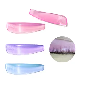 Customized Color Thin Lash Lift Silicone Pad 6 Sizes Eyelash Perm Pad Soft Eyelash Lift Rod Lash Lift Shield