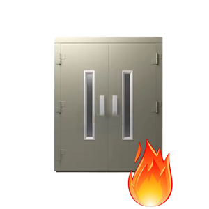 Certificación <span class=keywords><strong>Csa</strong></span> Puertas resistentes al fuego de acero de protección para escapes de incendios públicos Centro comercial Atriums - Product Image 3
