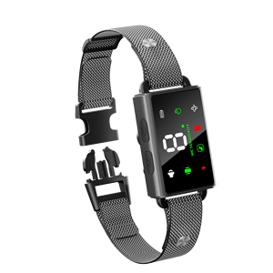 8 स्तरों की संवेदनशीलता के साथ 2024 नई लंबी बैटरी लाइफ रिचार्जेबल बारक कॉलर - Product Image 1