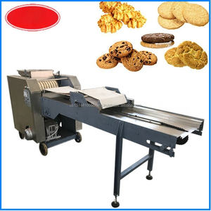 Línea de producción automática de galletas de 100kg, máquina formadora de corte de rollo dúctil crujiente, horno de túnel eléctrico, nuevo - Product Image 5