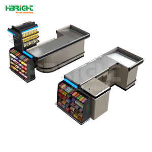 Industrial Electric Conveyor <b>Checkout</b> <b>Counter</b> for Busy Retail Stores - Product Image 5