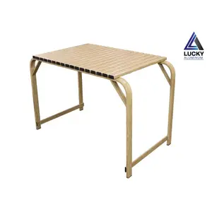 Aluminium Table Outdoor Bending Table Patio Garden Lawn Furniture Water, Rust, Water, Weather Proof