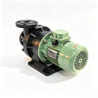 Pompe à eau centrifuge électrique K AMX-441FEAAE-1 0,5 HP, pompe chimique magnétique ETFE+CF pour le traitement des eaux usées