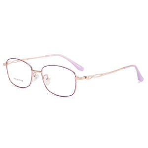 Gafas de mujer Ds Jing Ying con montura ovalada de 52 mm, lentes de plástico de tamaño mediano, puente nasal estándar, origen Danyang - Product Image 4