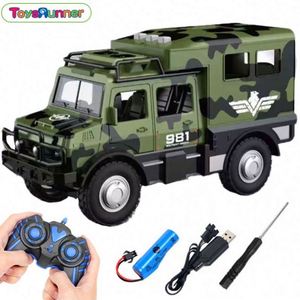 Coche Todoterreno RC de Plástico a Escala 1:10, Sensor Manual, Doble Modo, Rotación Libre, Control Remoto Eléctrico, Cable USB, Alcance de 50M - Product Image 2