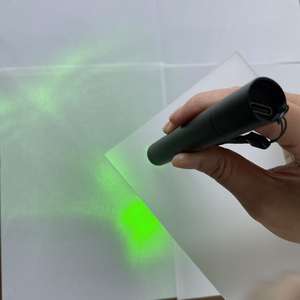 Panneau diffuseur en matériau PC à angle biaisé, niveau de protection incendie en option, plaque de rétroéclairage de 3 mm pour éclairage de plafond, Rina Tech - Product Image 2