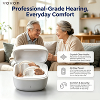Audioprothésistes experts depuis plus de 30 ans, amplificateurs auditifs rechargeables pour la perte auditive - Étui de charge portable, qualité médicale