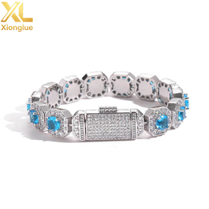 Fashion Pink Crystal Choker for Women Micro Pave Bling CZ Stone <b>Iced</b> <b>Out</b> Cluster Tennis <b>Chain</b> Necklace - Product Image 5