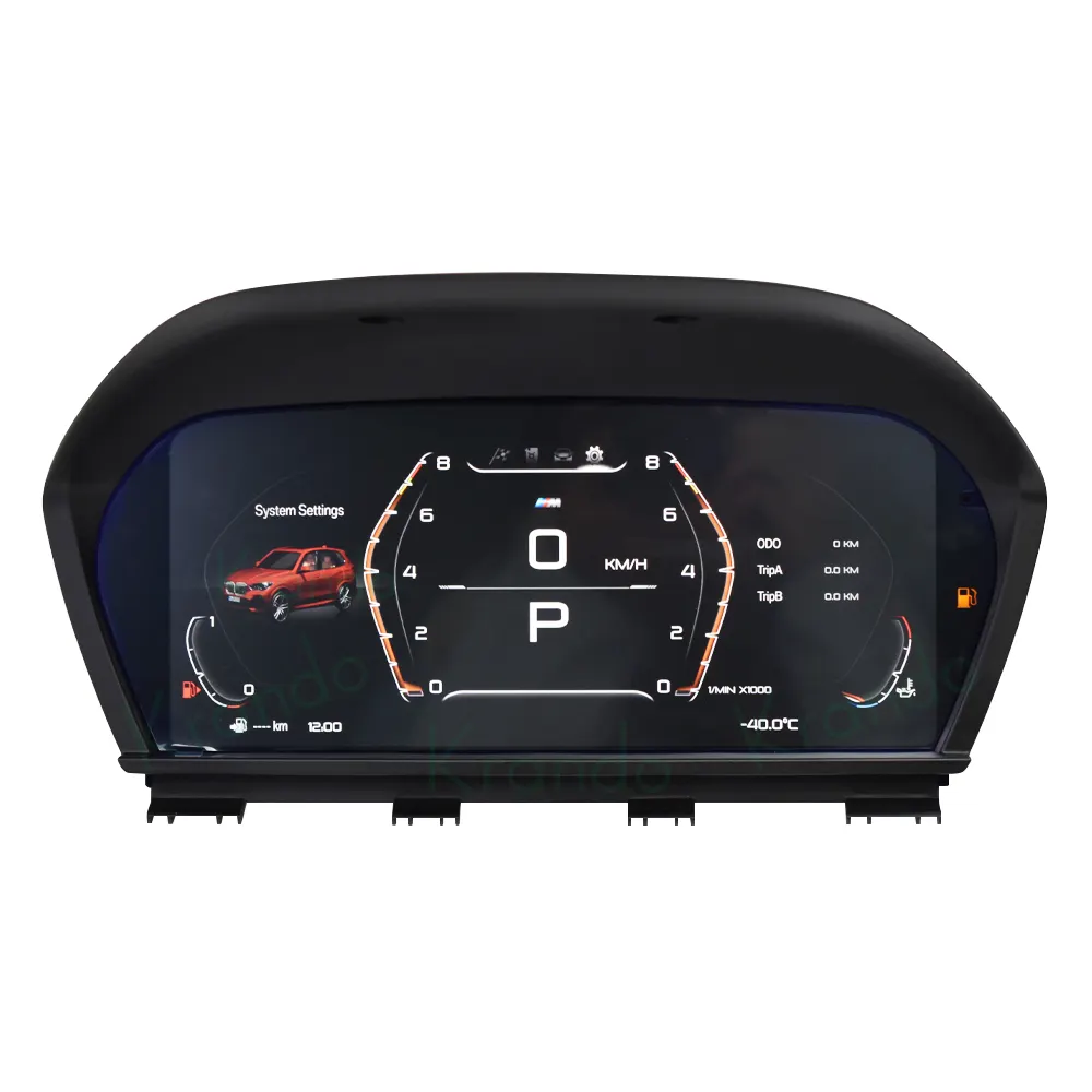 Panel de salpicadero LCD Krando de 12,3 "para BMW 2 Series F22 F23 F44 F45 F46 2012 - 2018 NBT EVO Digital Cluster Instrument Linux