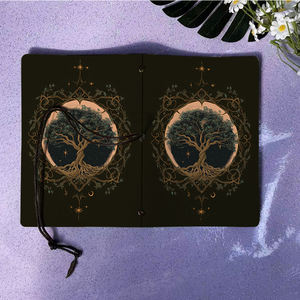 สมุดบั<span class=keywords><strong>น</strong></span>ทึกที่ทำด้วยมือ A6เป็นของขวัญที่สนุกสำหรับลูกพี่ลูกน้องใ<span class=keywords><strong>น</strong></span>งา<span class=keywords><strong>น</strong></span>รวมตัวที่ดีสำหรับคำบรรยายภาพ<span class=keywords><strong>ครอบครัว</strong></span>และเรื่องราวที่มีดวงจั<span class=keywords><strong>น</strong></span>ทร์บ<span class=keywords><strong>น</strong></span>ต้<span class=keywords><strong>น</strong></span>ไม้ VI - Product Image 6