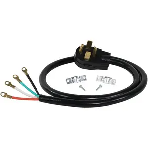 10AWG ETL approvato SRDT 30-Amp 4-Wire Asciugatrice Cavo di Alimentazione, 6-Foot