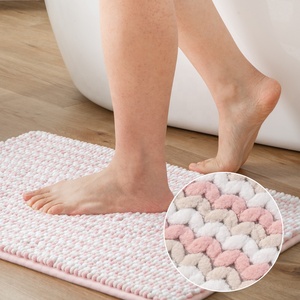 Baby Pink Bathroom <strong>Mats</strong> Rugs Sets Absorbent <strong>Bath</strong> <strong>Runner</strong> for Adults Babies Non Slip <strong>Bath</strong> <strong>Mat</strong> Carpet for Tub - Product Image 1