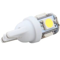 Fünf Farben Verfügbar T10 Keil 5*SMD 5050 Weiße LED-Birne W5W 2825 158 192 168 194 Innenraum-Leselampe