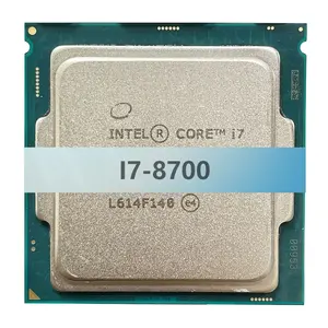 Atacado para intel CPU I7-8gen I7-8700 SR3QS 3.2GHz seis peças do computador Core 8ª Geração i7 Processador