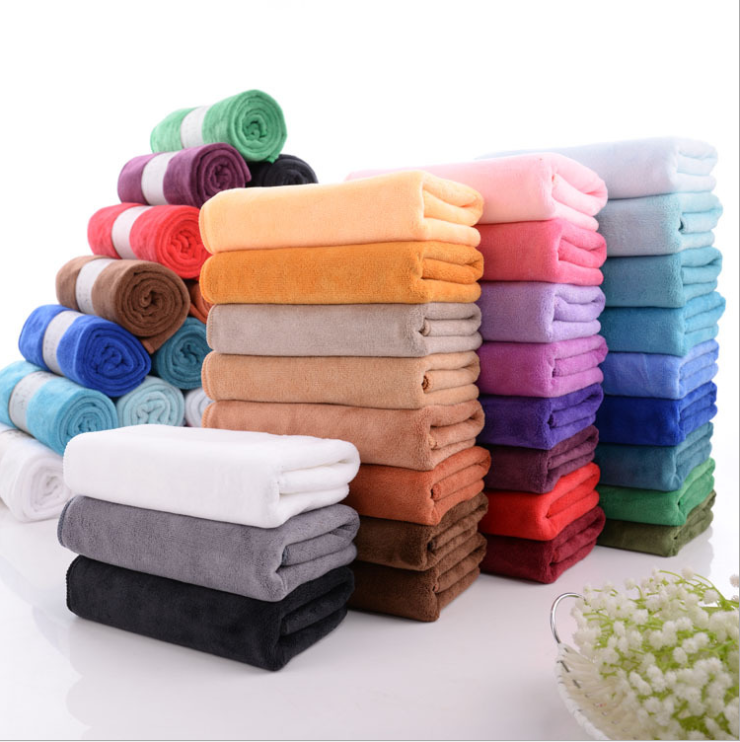 Оптовая продажа, полотенце из микрофибры на заказ, полотенце для рук и волос из микрофибры
