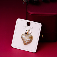 XUPING Bijouterie Vente en Gros Vrac Accessoires Plaqué Or Femmes Fleur Glacée Coeur Étoile Mignon Créatif Mode Pendentifs Charmes