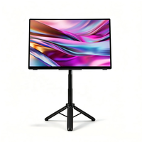 Support d'écran portable en aluminium, réglable en hauteur, magnétique et télescopique, pour bureau – Vente chaude usine