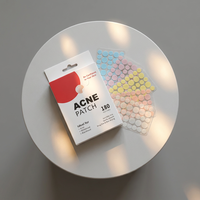 Patchs Hydrocolloïdes Coréens Imperméables pour le Traitement des Imperfections et des Boutons