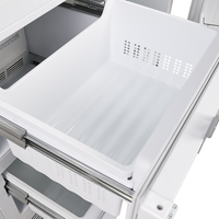 Réfrigérateur encastrable sous comptoir No Frost 196L 1110mm Grade 1 avec affichage numérique pour usage domestique