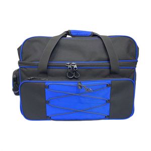 Sacs de bowling à roulettes pratiques avec compartiment à chaussures spacieux, en tissu Oxford, taille 21 pouces, pour deux balles, style tendance pour la salle de sport et l'extérieur - Product Image 2