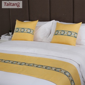 Literie d'hôtel Taitang en gros, ensemble <span class=keywords><strong>de</strong></span> couvre-<span class=keywords><strong>lit</strong></span> king size et queen size, <span class=keywords><strong>jeté</strong></span> <span class=keywords><strong>de</strong></span> <span class=keywords><strong>lit</strong></span> - Product Image 2
