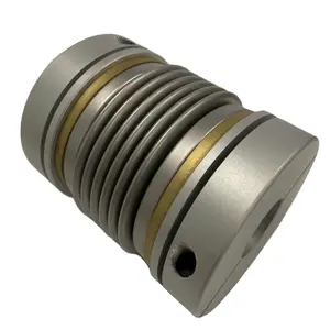 BW25C OD25mm 8*10mm SS bellows couplings OEM flexible bellow coupling high flexible