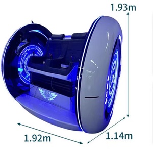 เครื่องเล่นเกม VR แบบแคปซูลในร่ม วัสดุทนทาน ทำจากโลหะ เหล็ก ไม้ และพลาสติก - Product Image 4