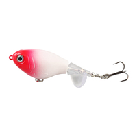Ensemble de leurres de pêche Whopper Plopper de 8 cm, 11 g, 5 pièces, pour la pêche au black-bass, au poisson-chat, au brochet, flottant, artificiel, de surface, à hélice, dur