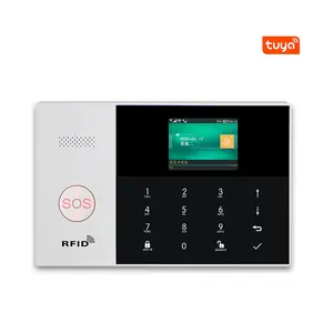 Giá Tốt Nhà Thông Minh Tự Động Hóa Ứng Dụng Di Động Điều Khiển LCD Mạng Kép Tuya Wifi Gsm Gprs Không Dây Báo Động An Ninh Nhà Kit