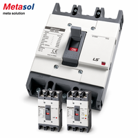 Disjoncteur à boîtier moulé LS ELECTRIC ABS403b MCCB 400A 3P 4P AC690V à déclenchement thermique, certifié CE, pour usage industriel, stock usine