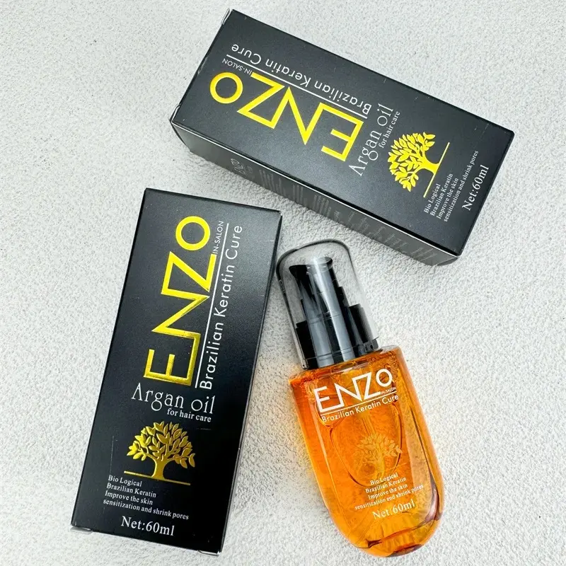 wholesale with factory price top grade smoothly hair care series enzo serum hair care with argan oil 60ml