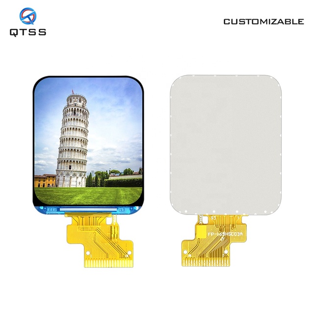 1.69 Inch IPS TFT LCD Vertical Rectangular Display Module 240*280 ST7789T3 SPI MCU Interface Touch Panel Screen for Smart Watch